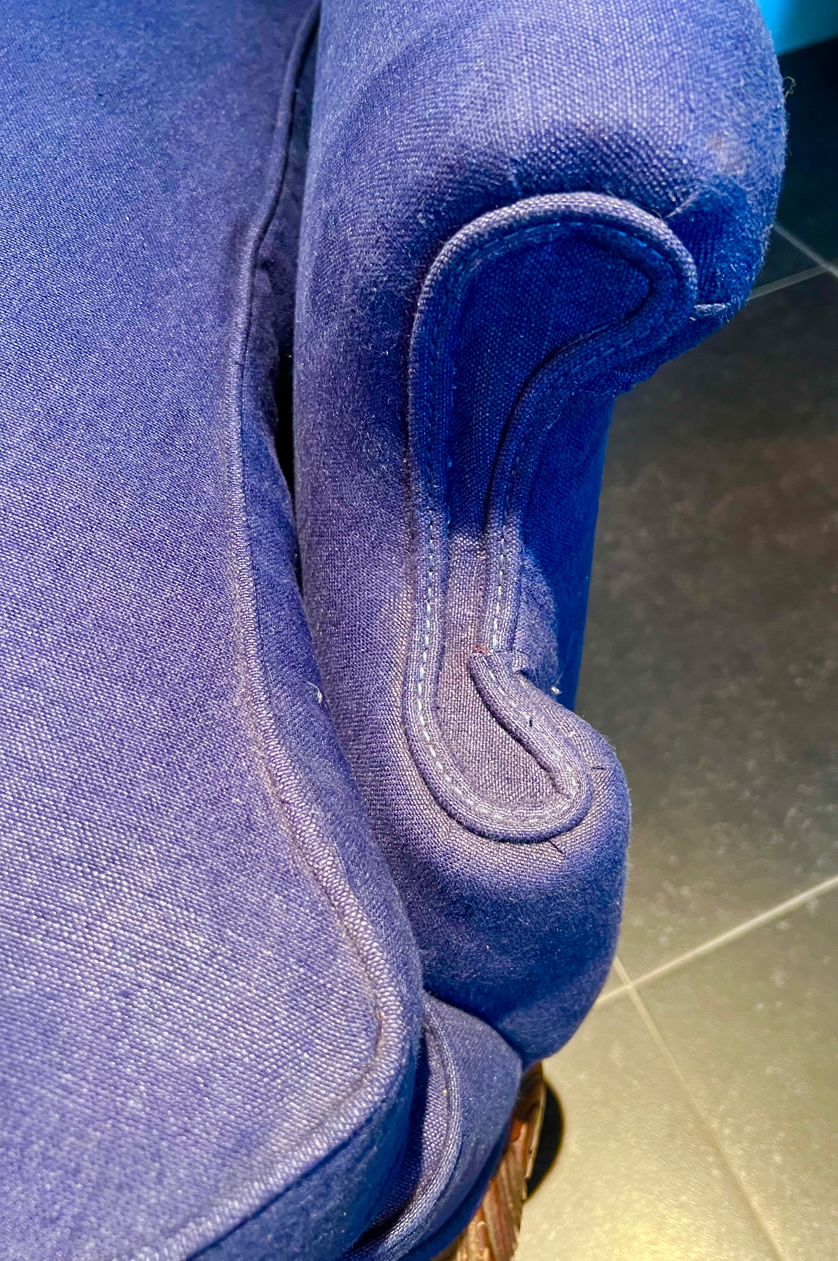 Wingback fauteuil met klauwpoten – ca. 1930