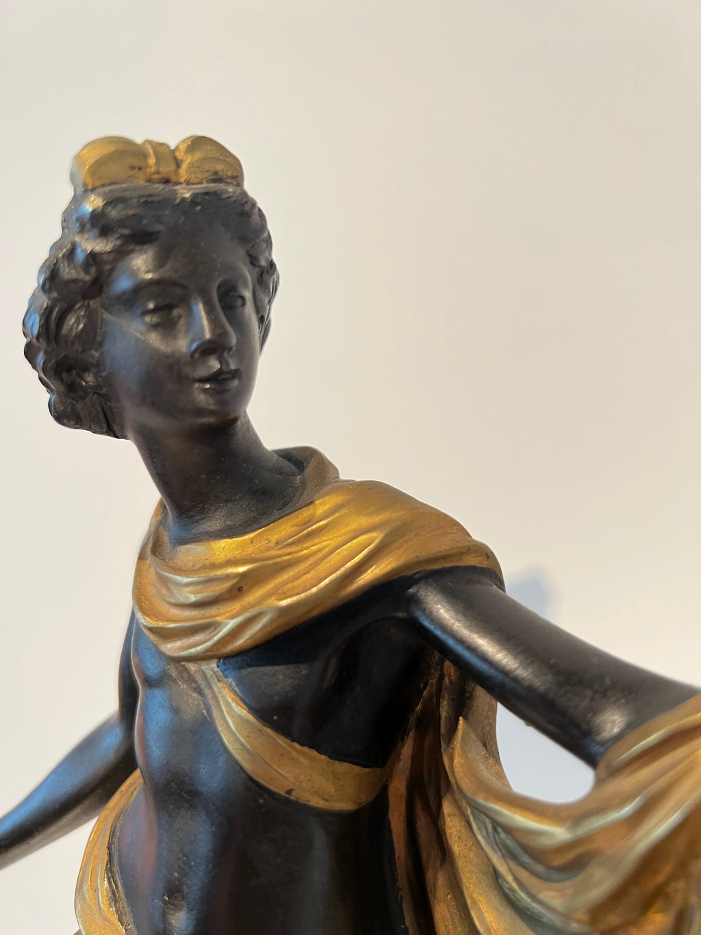 Franse neoklassieke bronzen Apollo – ca. 1900