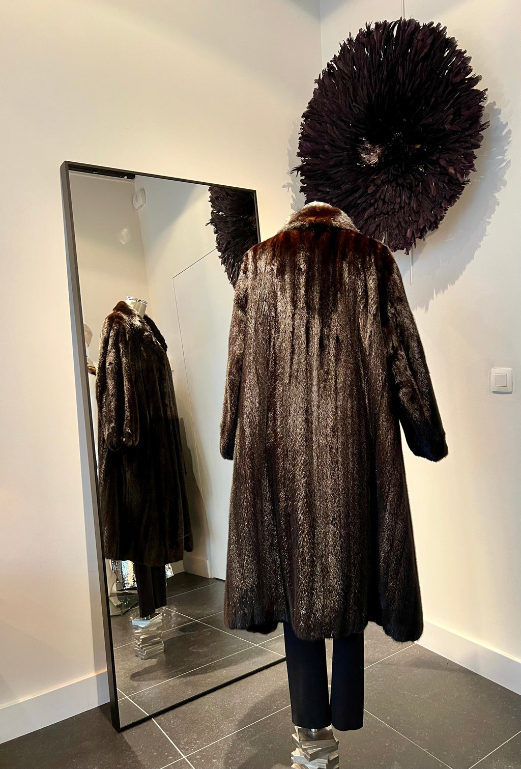 De La Roca – Spaanse couture nertsmantel