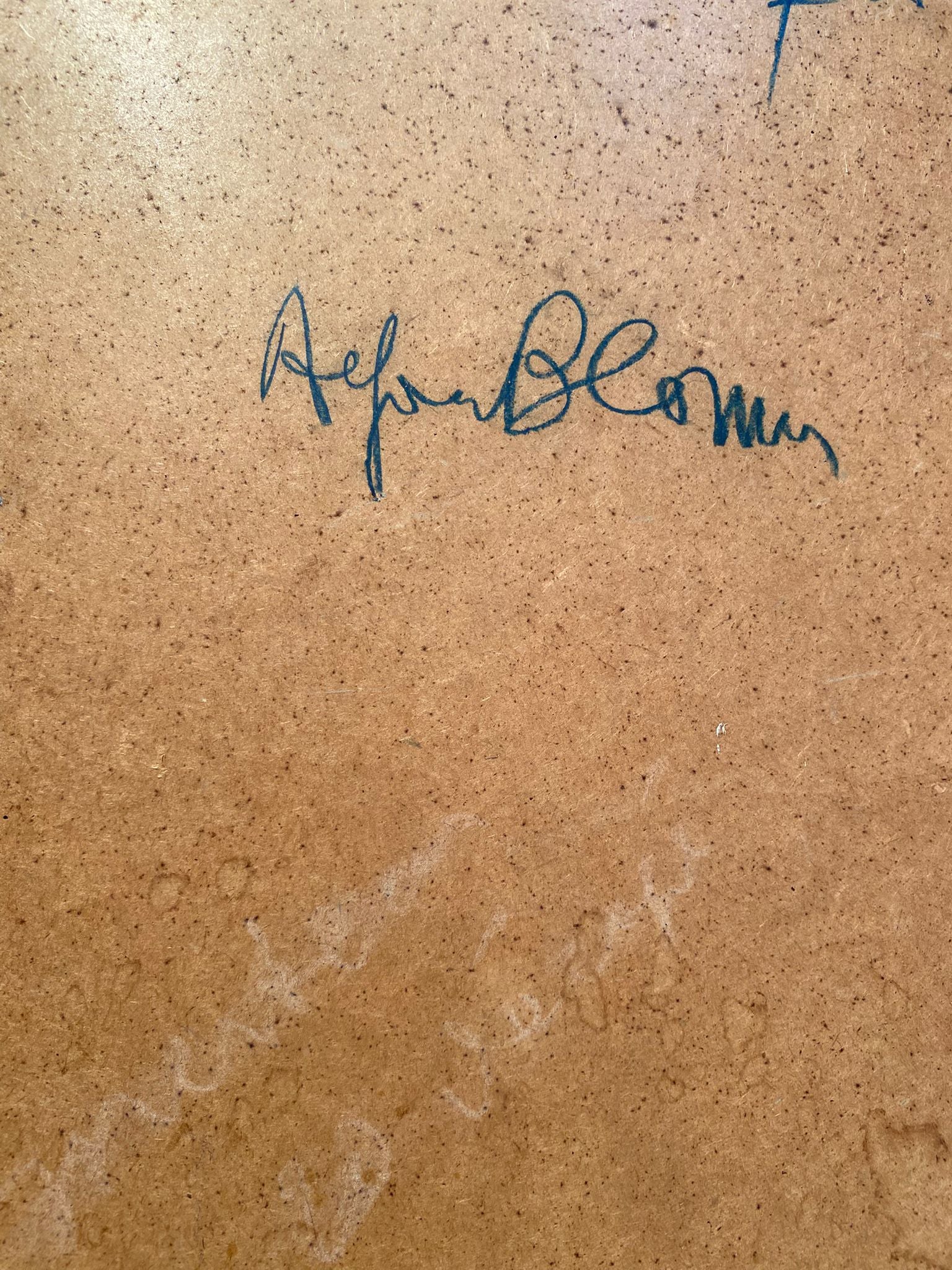 Alfons Blomme – Farm by the Water, Flemish Landscape (c. 1940–1965)