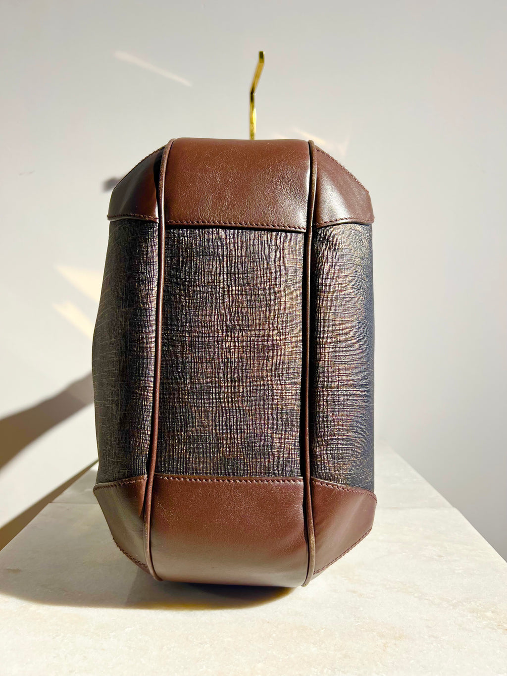 Gucci GG Monogram Hobo – Donkerbruin leder & canvas