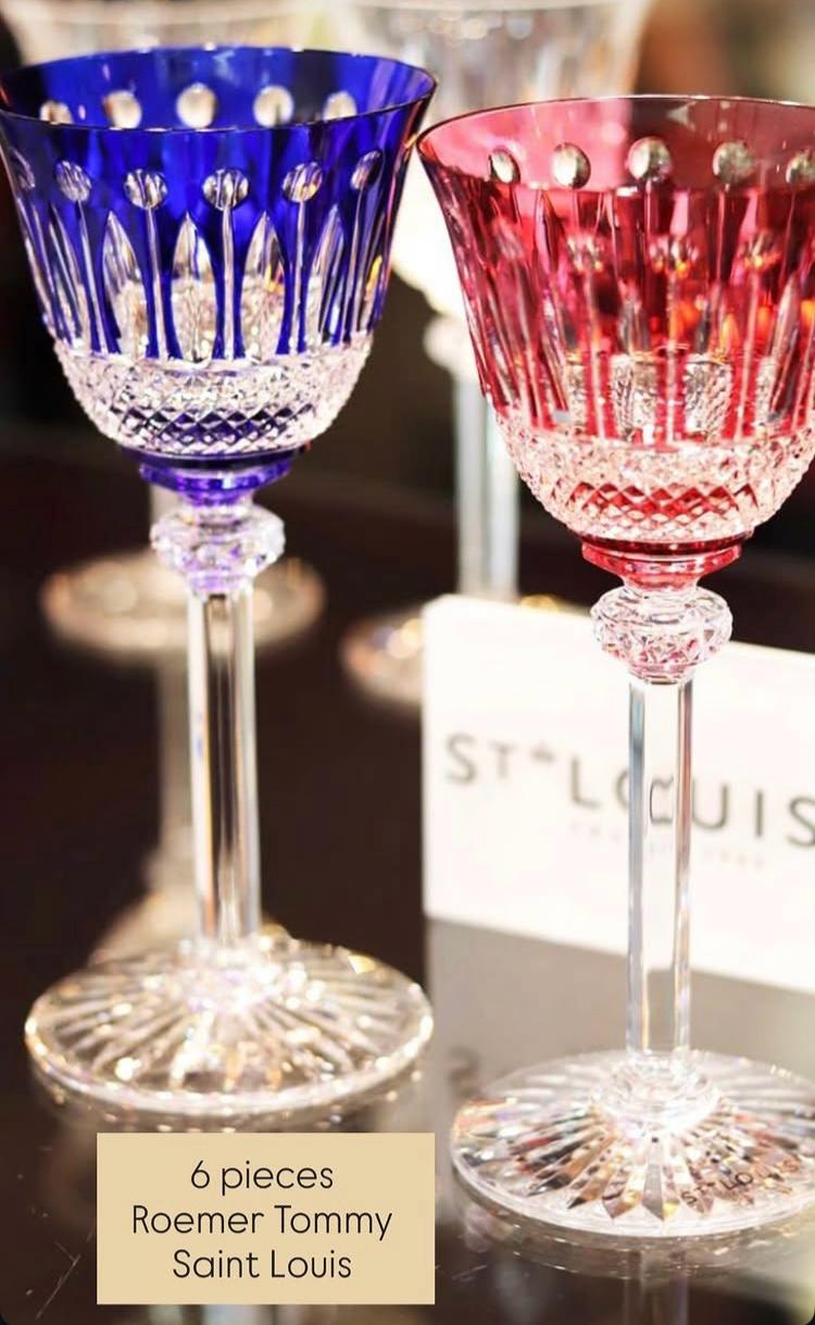 Saint-Louis “Tommy” Roemer glazen (set van 6)