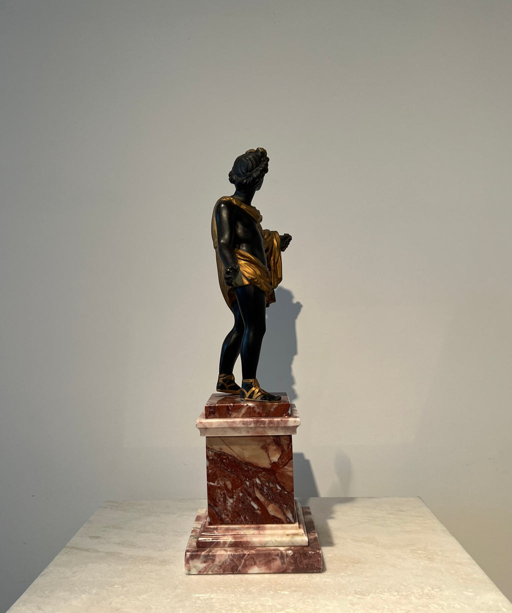 Franse neoklassieke bronzen Apollo – ca. 1900