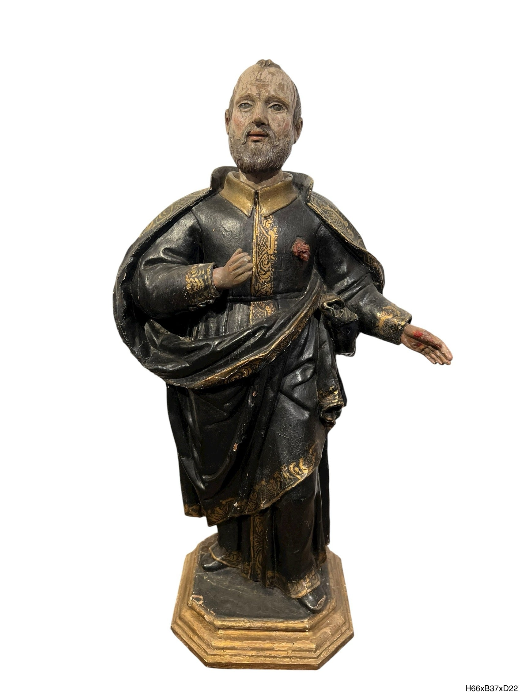 Houten Heiligen beeld Portugal