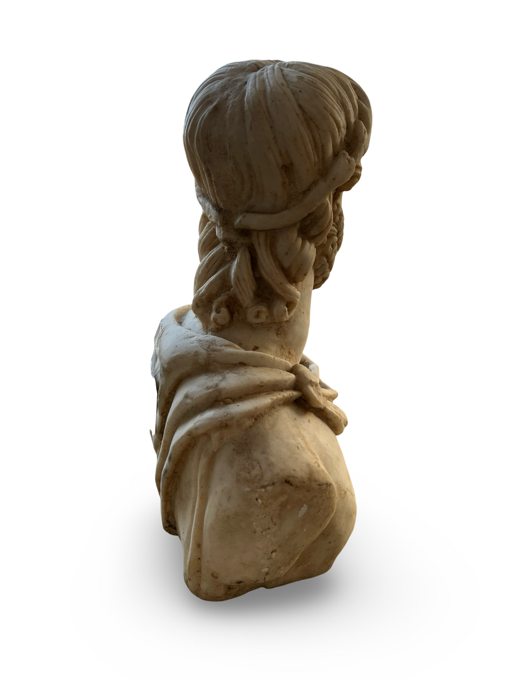 Neoklassieke marmeren buste – Italiaanse Grand Tour, ca. 1880–1920