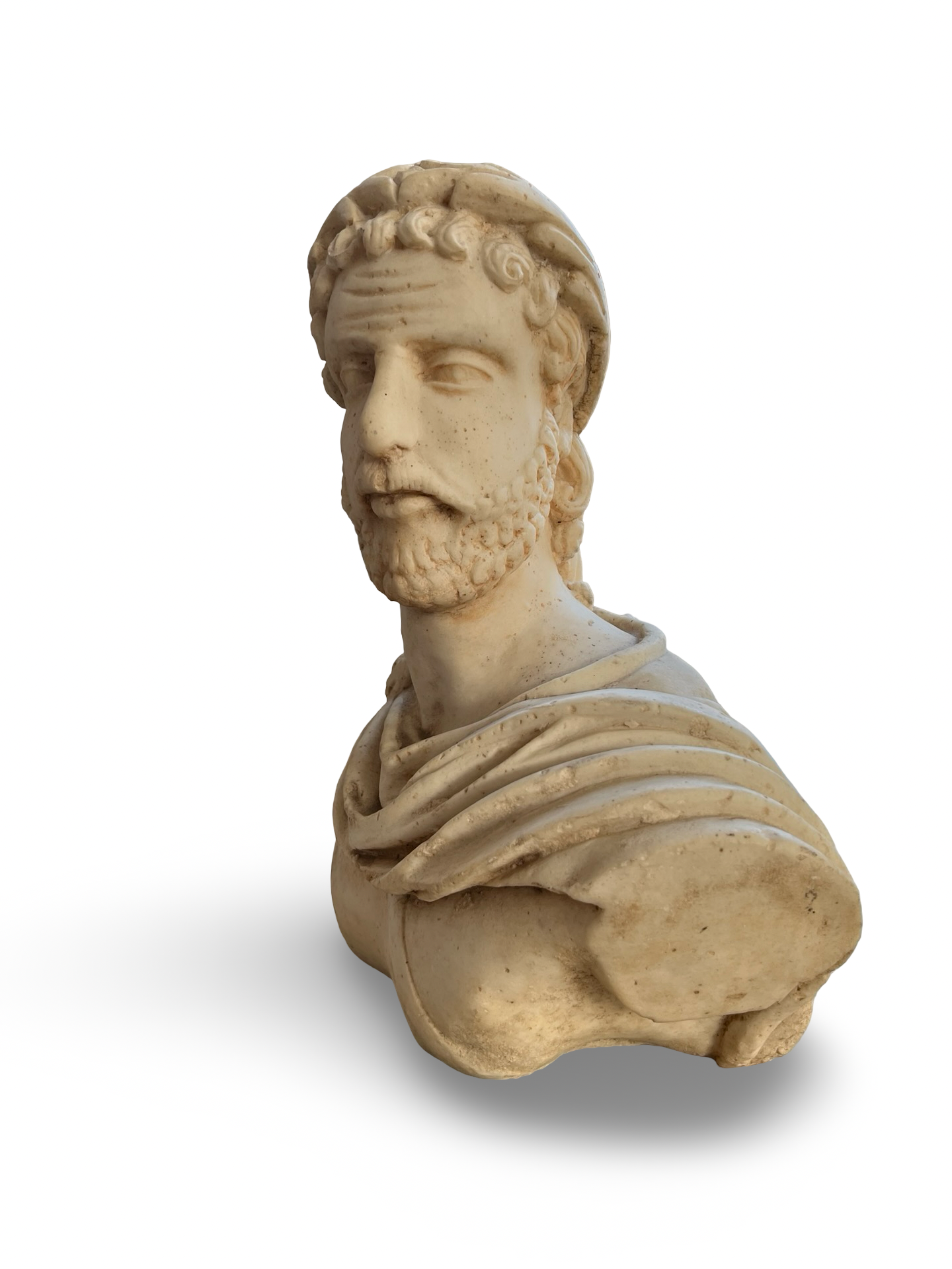 Neoklassieke marmeren buste – Italiaanse Grand Tour, ca. 1880–1920