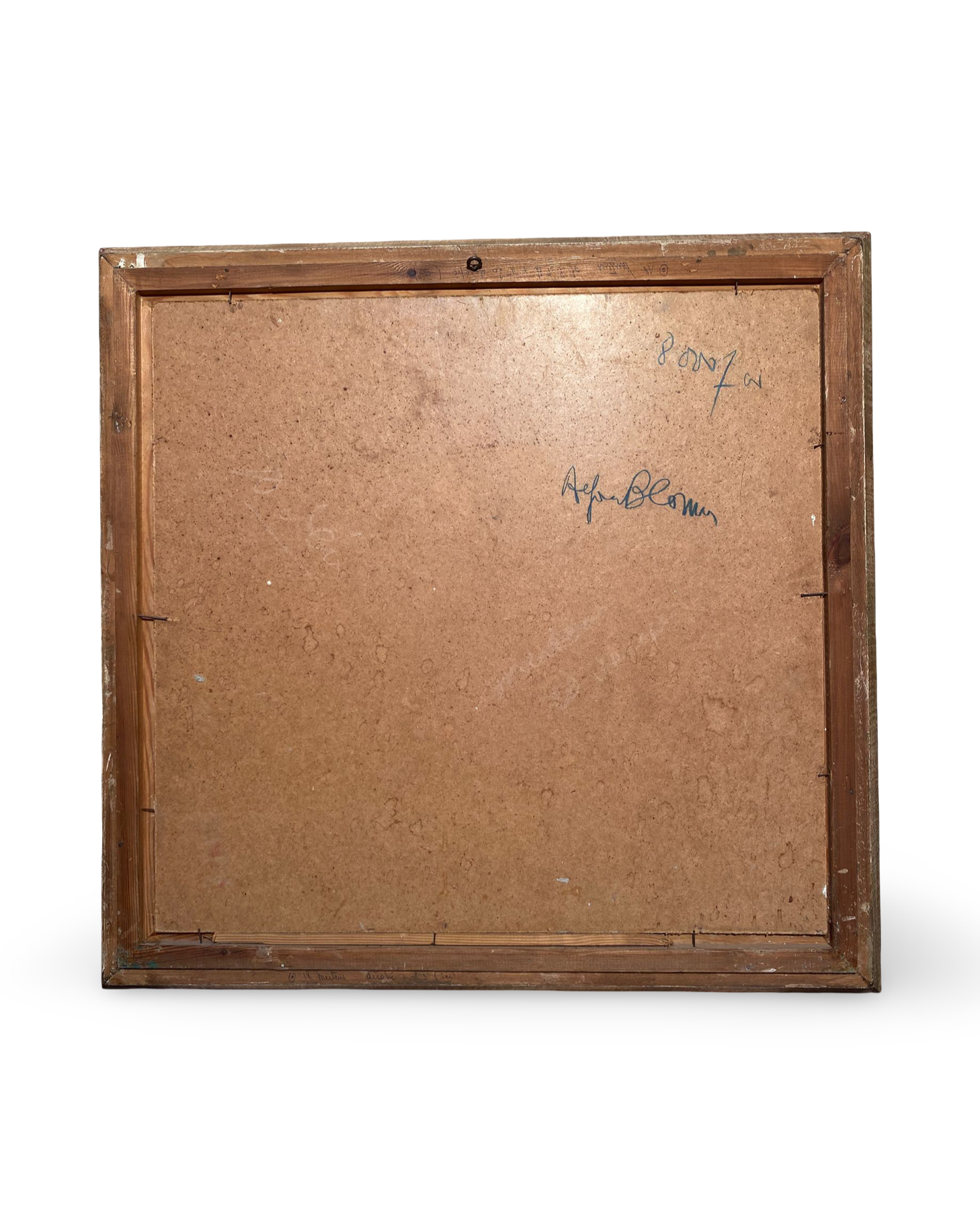 Alfons Blomme – Farm by the Water, Flemish Landscape (c. 1940–1965)