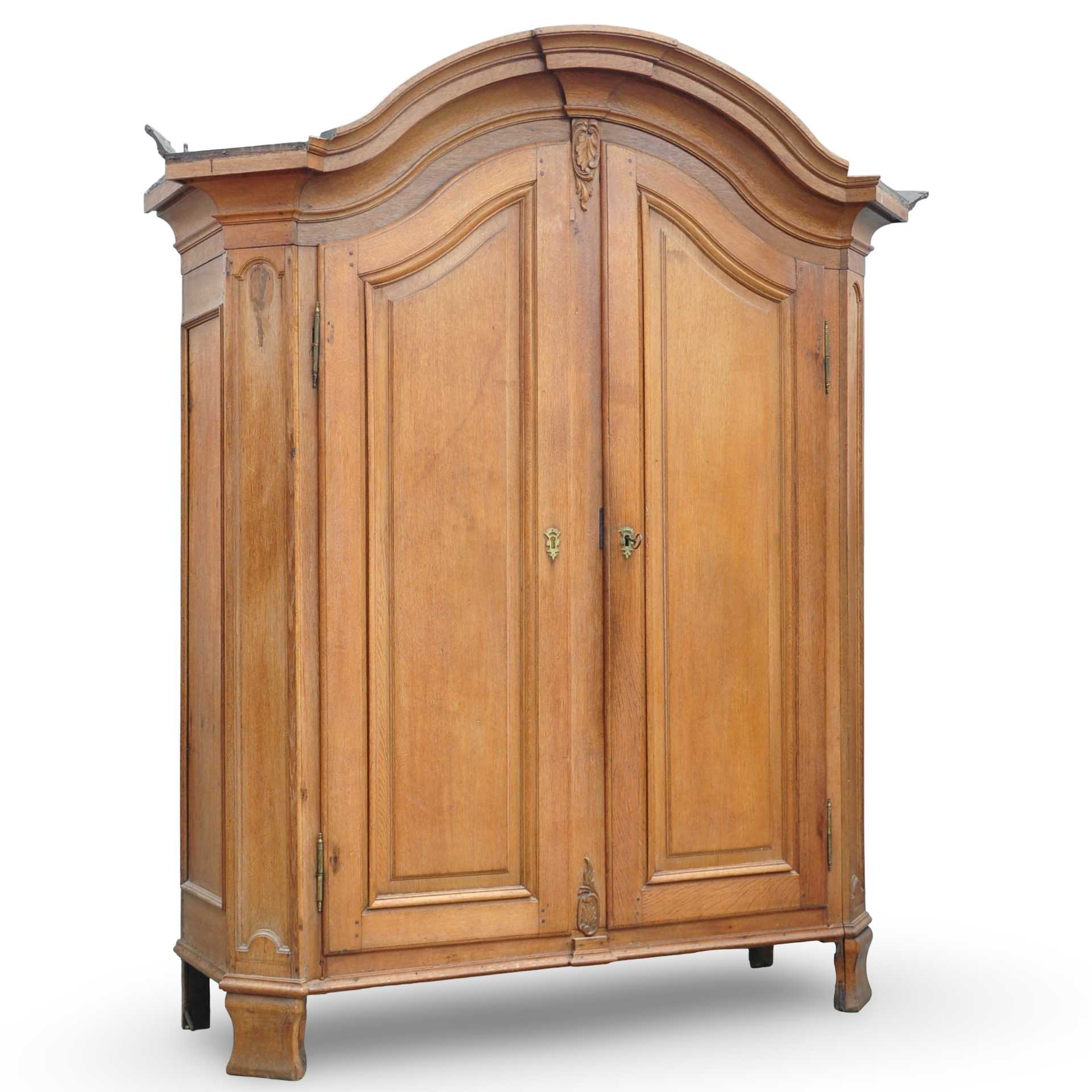 Eiken Brabantse bonnetkast – Zuidelijke Nederlanden, ca. 1780–1810